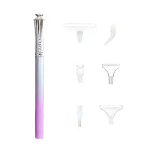 Diamond Painting Dotting Pen, Plastic Tip, DIY Diamond Embroidery Tool Set, Nail Art Diamond Dotting Pen Tool, Craft Supplies