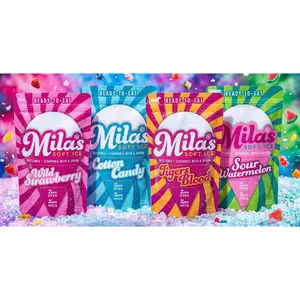 Mila's Soft Ice Frozen Juice Smoothie Drinks - 18-Pack