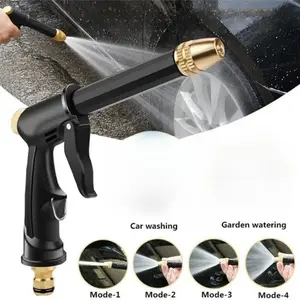 Home Car Wash Water Gun, Garden Hose Nozzle Spray Tool, Home Cleaning Tool, Abs Material, Efficient Washing Solution