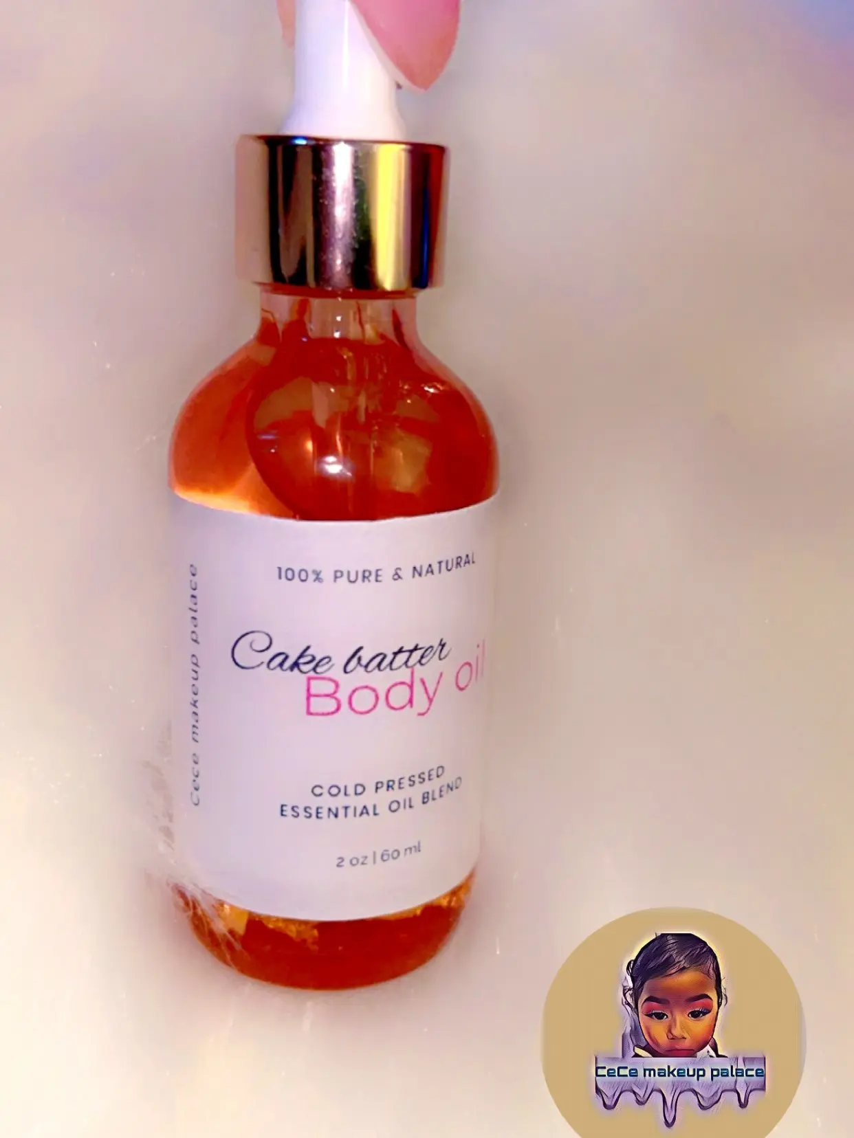 cake batter body oil