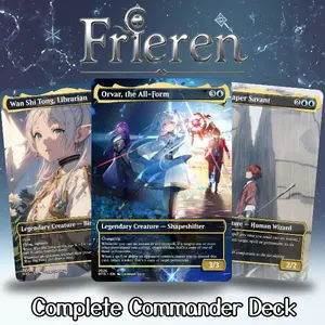 Elf Mage MTG Custom Proxy Deck 100 Cards + Tokens | Commander EDH