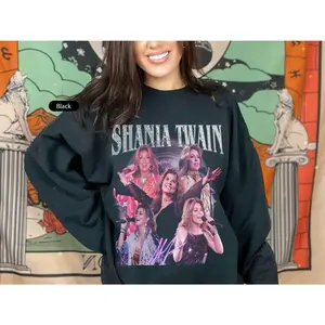 Shania Twain Shirt Shania Twain 90s Vintage Country Music Shirt Twain Lets Go Girl 90s Country Shirt QCU