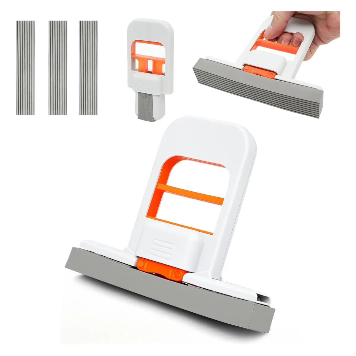 Mini Sponge Mop – Self Squeezing Foldable Cleaning Mop for Desktop & Small Spaces