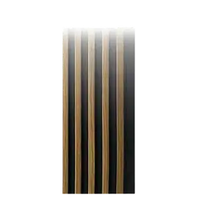 Teak Oak Vinyl Cladding Panels Shiplap Wall Paneling 94.5" x 6" 6 Panels - VWC_G127B-5900