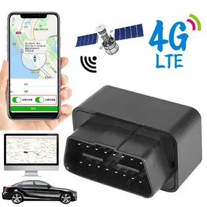 4G Mini OBD GPS Tracker Car Anti-Theft Alarm Tracking Geofence Locator Free APP