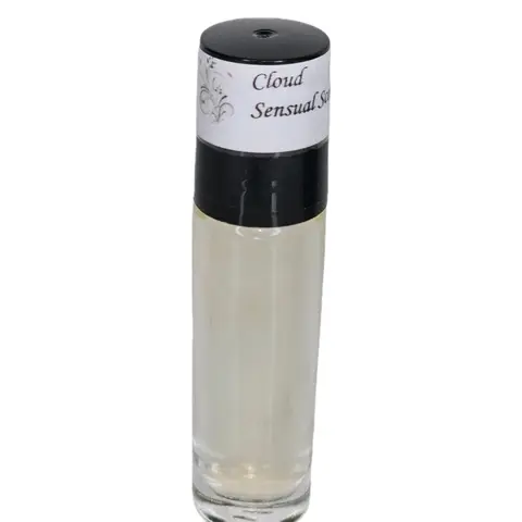 Women's Cloud Fragrance Roll-On Body Oil - Single Item with Praline, Whipped Cream, Vanilla, Bergamot, Lavender, Musk, Coconut Aroma Scented