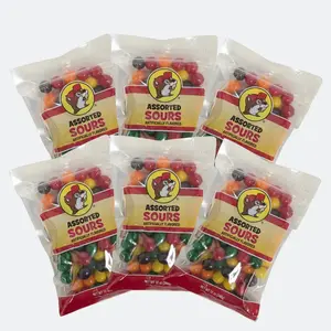 Buc-ee's Assorted Sours - 12 oz Artificially Flavored Fruit Sours in Candy Coats Sweet & Fruity Goodness