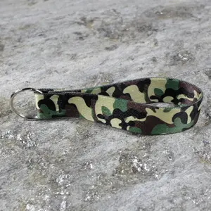 Camo Keychain Wristlet – Rugged Style Wrist Strap for Keys & Bags