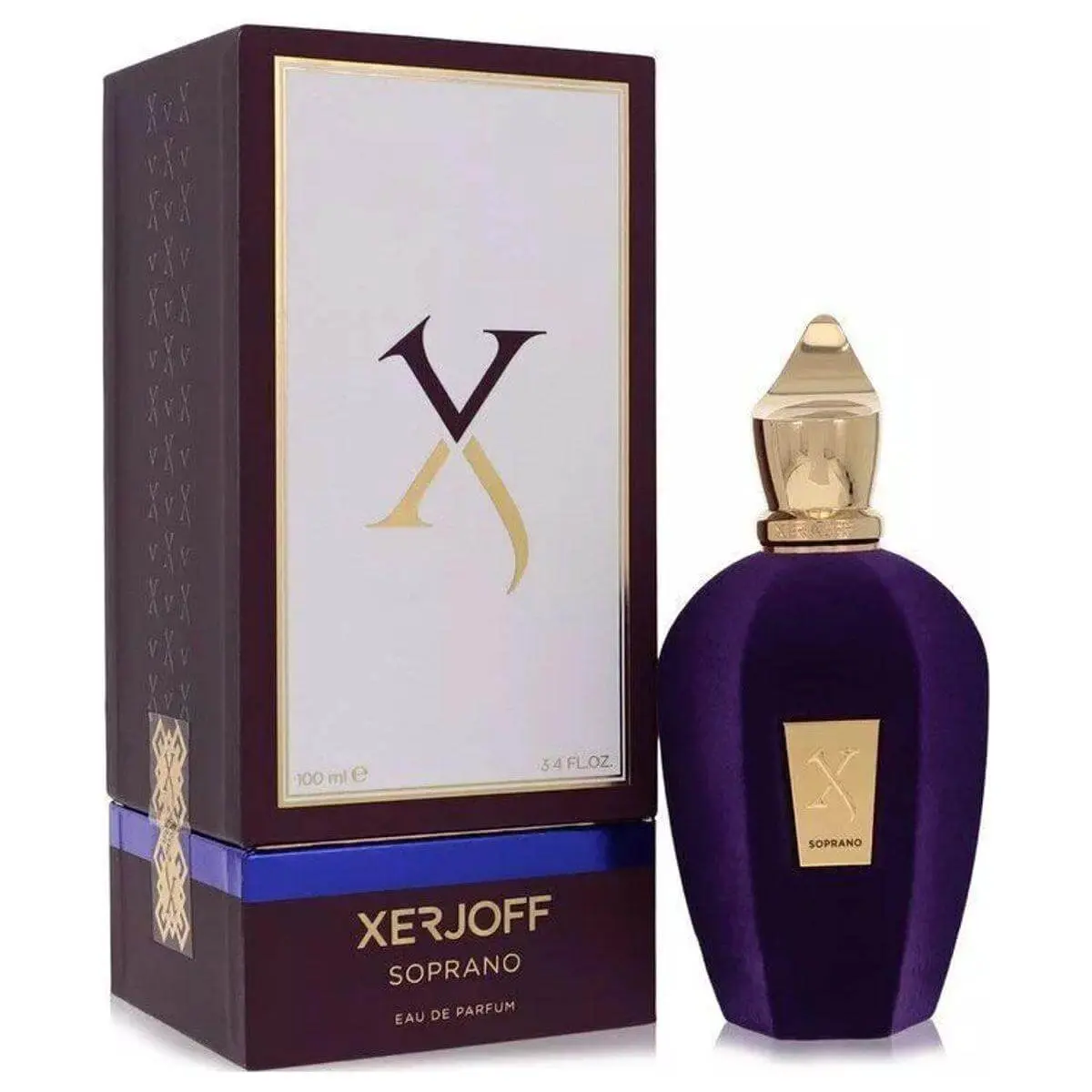 Xerjoff Soprano Unisex EDP Signature Scent, 3.4 fl oz Amber Floral-Fruity Fragrance, New in Box