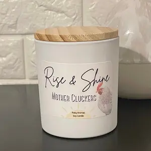 Rooster Candle Mother Cluckers