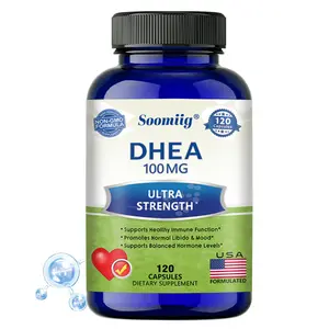 DHEA Health Supplement, Supports Physical Immune Health and Emotional Health - 120 Capsules