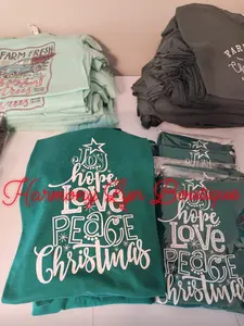 Joy Hope Love Peace Christmas Tree Shirt