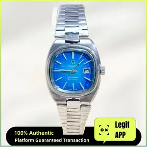 Omega Seamaster Vintage 27mm “TV Screen ” Stainless Steel Blue Dial  Automatic Watch 11909471