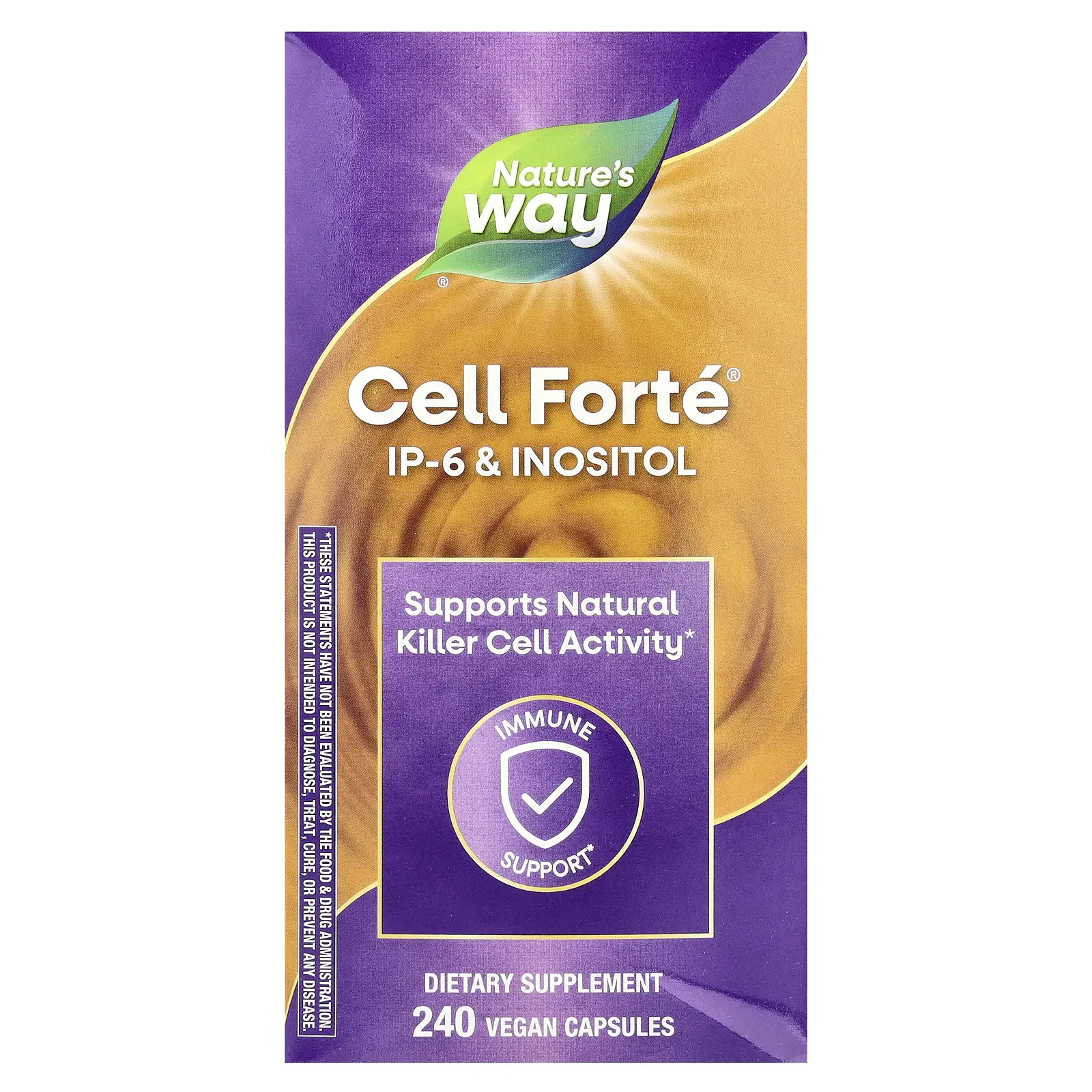 Nature's Way Cell Forté, IP-6 & Inositol, 240 Vegan Capsules