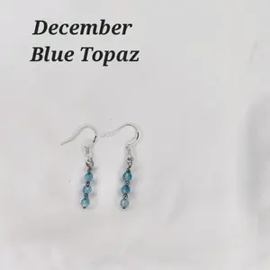 December Birthstone Earrings
