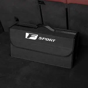 Car Storage Bag Car Trunk Organizer Soft Felt Storage Box For Lexus GS IS LS500h ES260 ES300h RX350h NX260 UX260 LM LC RZ450e TX RC CT200h GX550 LX600 LX570 NX350 HS250