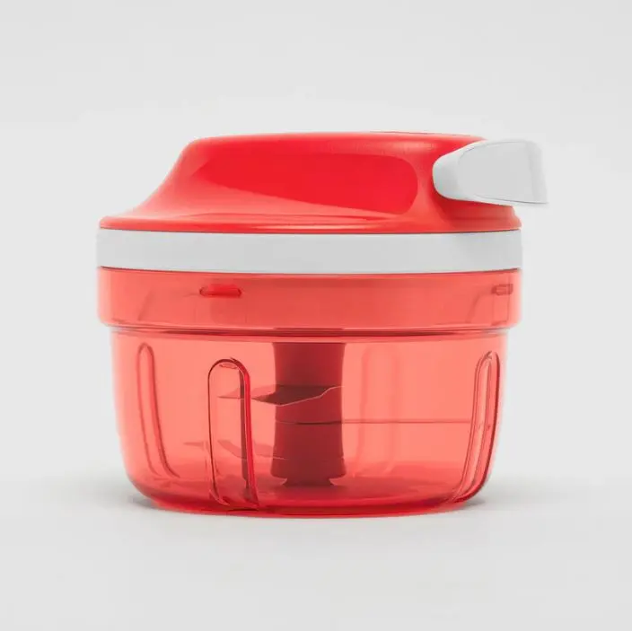 Tupperware SuperSonic Slicer - Handheld Kitchen Utensil with Blade, Cover, 300ml Storage Boat for Parmesan Cheese Chopping, Compact Food Prep Tool