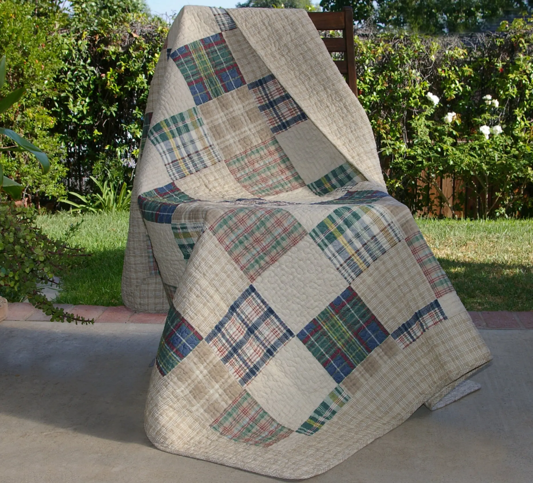 Greenland Home Oxford Multi Throw, 50x60 Inches