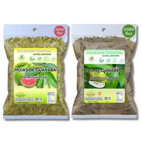 VIRAL Combo – Guava Leaf Tea + Guanábana (Soursop) Herbal Tea – 4 oz Each – 100% Natural | Mexican Herbal Tradition | Wildcrafted | Caffeine-Free | Vegan