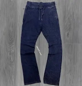 Narr - Mineral Wash Stacked Sweat Pants - Navy - 0713