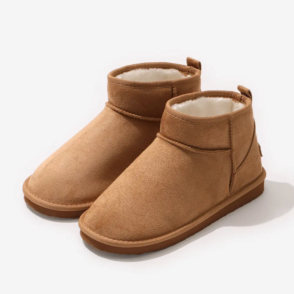 Sherpa Ankle Booties | Hickory