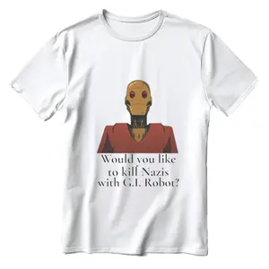 G.I. Robot Creature Commandos Fan Shirt – Iconic DC Hero Cotton Fabric T-shirt Sweatshirt Hoodie