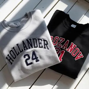 Embroidered Hockey Romance Sweatshirt, Team Hollanov Crewneck, Heated Rivalry Fan Crewneck, Cozy Winter Shirt, LGBT Hockey Fan Gift