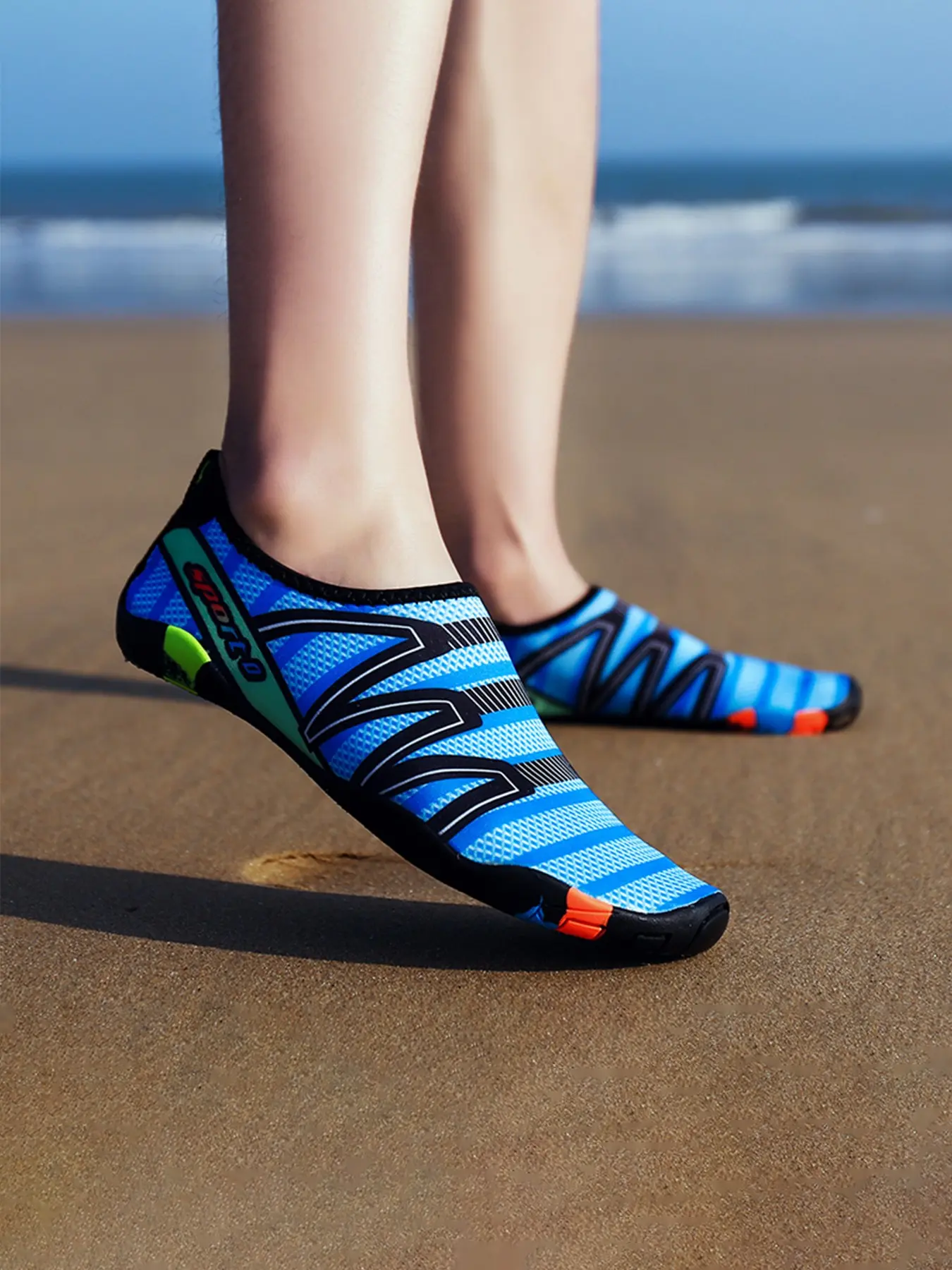 Unisex Hiking Shoes, Outdoor Beach Shoes, Water Sports Footwear, Lightweight Breathable, Non-Slip Sole, Water-Resistant, Ideal for Beach, Fishing, Swimming, Kayaking