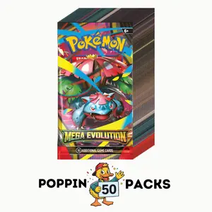 Pokemon Mega Evolution 50 Pack Bundle