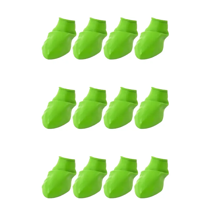 PawZ Rubber Dog Boots - Protect Your Pet's Feet With Adjustable Waterproof Dog Shoes