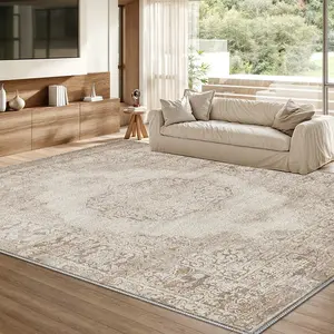 Velvet Decorative Area Rug with Simple Design Elements, Interchangeable Deep and Light Colors, Soft and Comfortable, Ideal for Living Room and Bedroom
