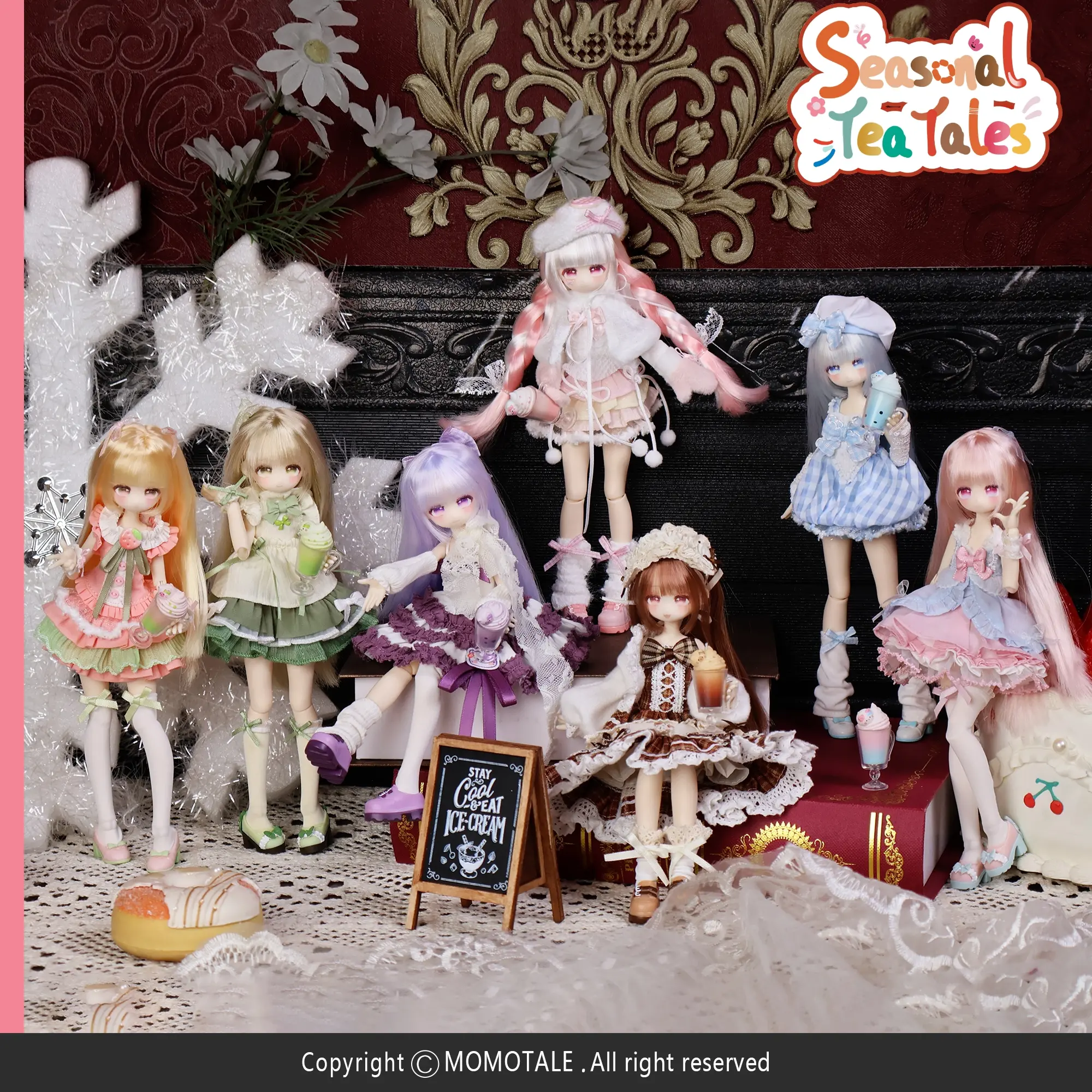 Seasonal Tea Tales - BJD Doll Bind Box
