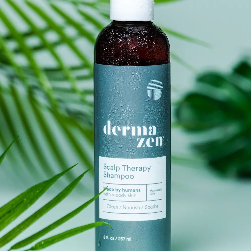 Dermazen Scalp Therapy Shampoo – Sulfate-Free Shampoo for Dry Itchy Flaky Scalp, Deep Cleansing & Healthy Hair