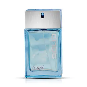 Sapil Solid Eau de Toilette for Men 3.4 Oz 100ml Premium Arabic Citrus Woody Musky Warm Spicy Scent with Fresh Powdery Notes Long Lasting Daily Evening Wear