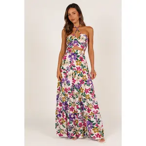 Kari Halter Top Set - Floral