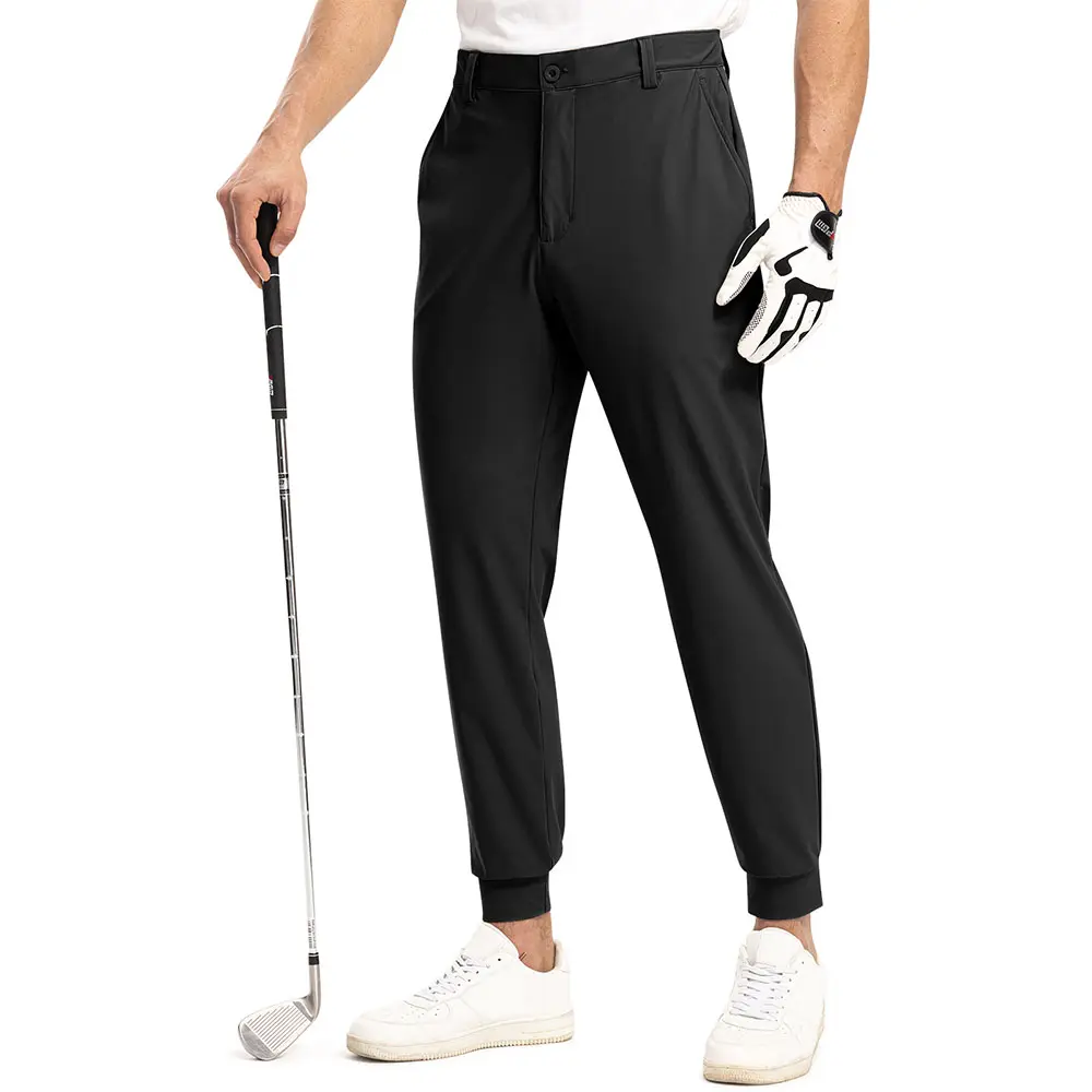 [CLEARANCE] Gopune Men's Lightweight Slim Fit Stretch Casual Dress Work Sweat Quick-Dry Pants Outdoor Golf Joggers Machine Washable Fathersdaygift