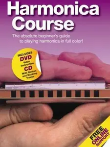 USED-Harmonica Course: The Absolute Beginner's Guide to Playing Harmonica in Full Color by Music Sales (Paperback)