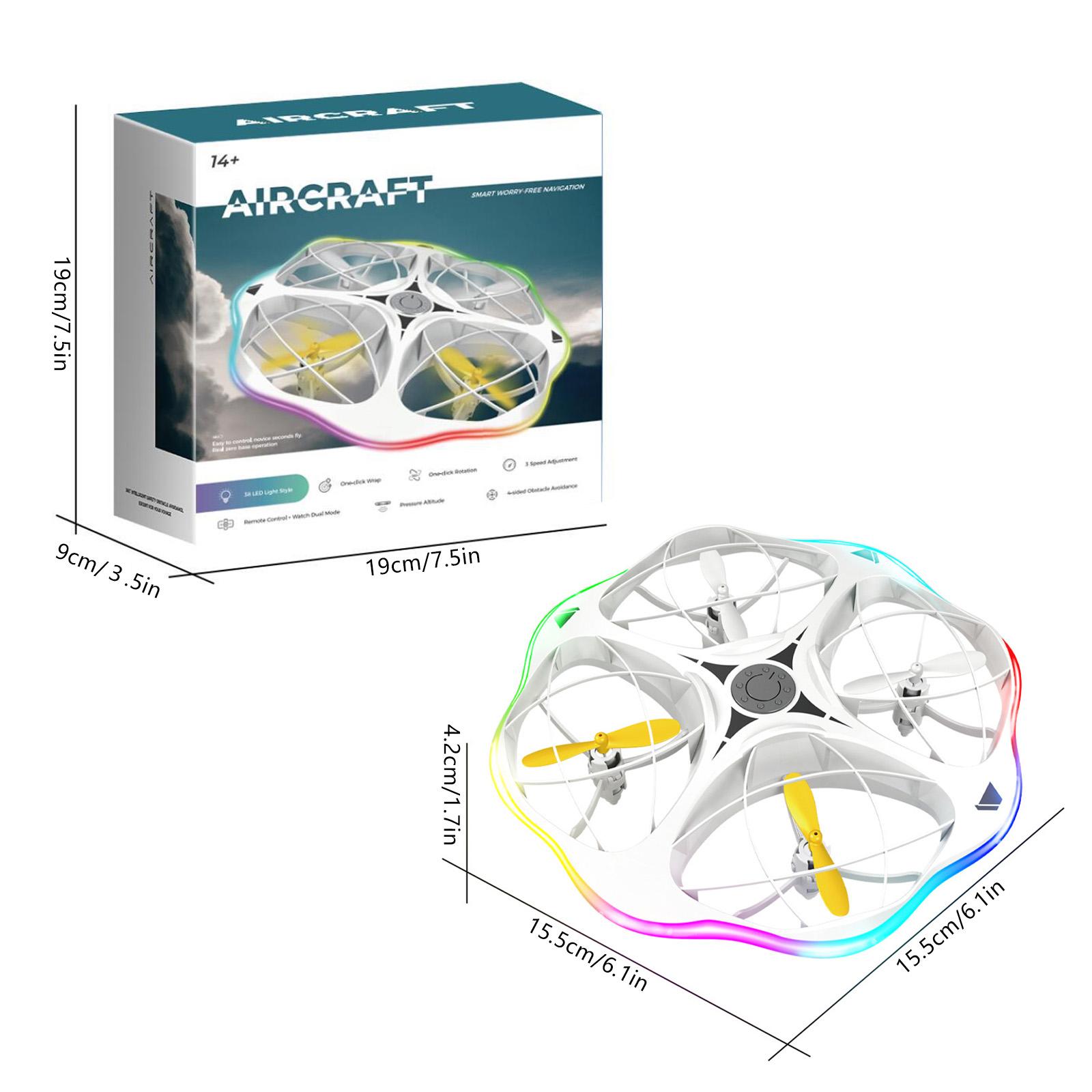 Mini Running Light Rc Plane Obstacle Avoidance Rc Planes, Multiple Gears Speed Switching Basic Flight Remote Control Plane, Hobby Rc Airplanes