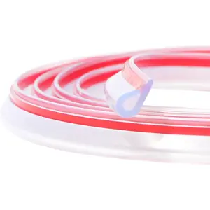 Car Door Edge Guards, Car Door Edge Protectors, U Shape Edge Trim Rubber Seal Protector for Most Car Doors, Hatches, Lockers, Panels (Ft, Clear)