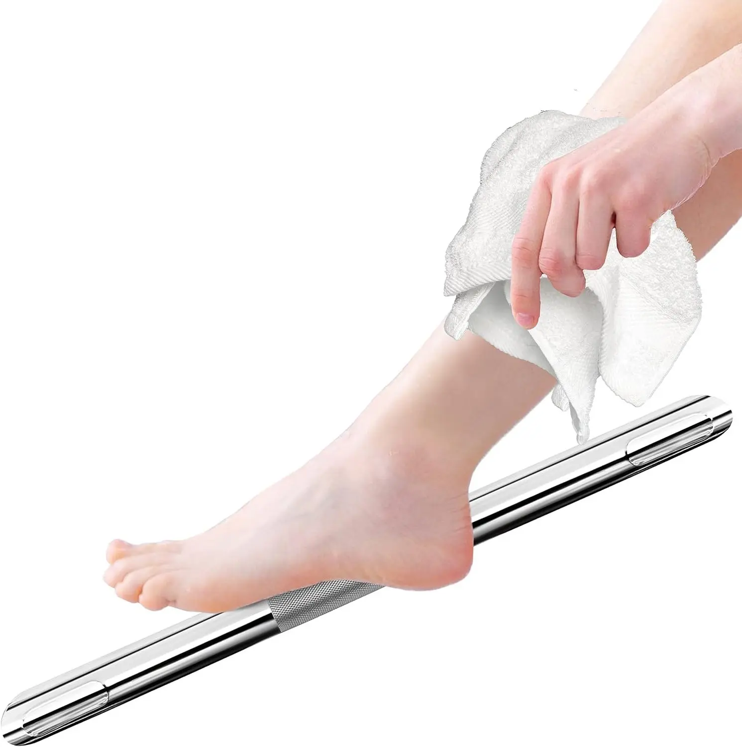 Corner Shower Foot Rest for Shaving Legs, Wall Mounted Foot Ledge, Brass Bathroom Foot Step, Polished Chrome