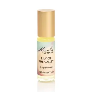 Kuumba Made Lily of The Valley Fragrance Oil - Mini Rollerball 0.125 oz - fresh, herbacious scent