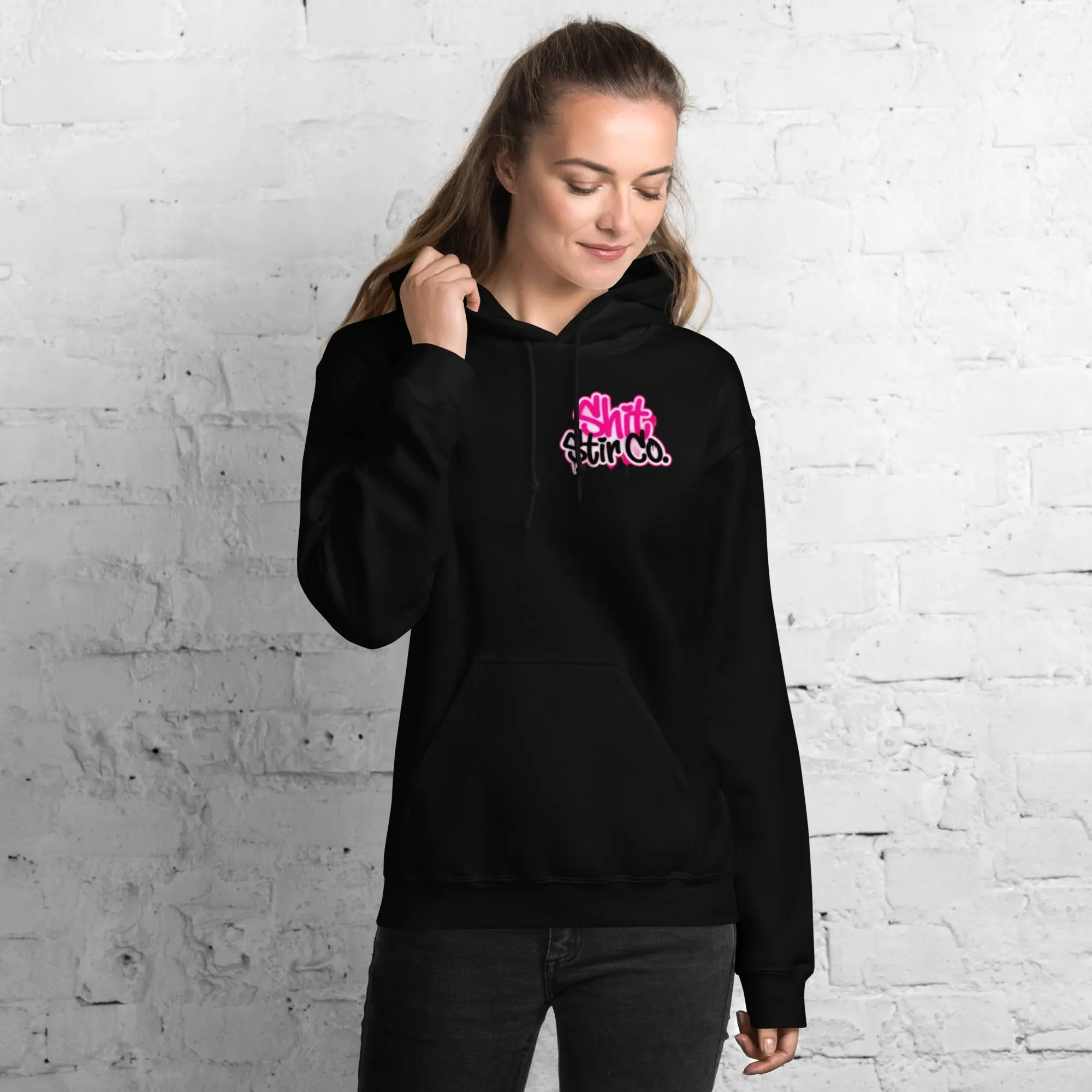 Women's Logo Hoodie(Pink)