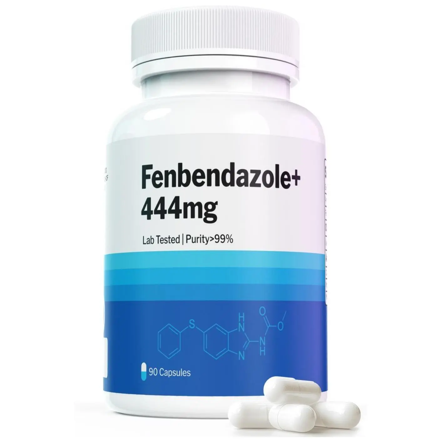Fenbendazole Health & Wellness Dietary Supplement, Probiotic & Prebiotic Support Nutrition Aid