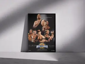 WWE Wrestlemania 24 Poster  - A Must-Have for Wrestling  Fans poster #184