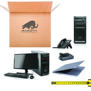 Mamoth XL eBox 20x20x20 in. for Electronics - Holds Up to 80 lbs with Return Shipping Label & Tamper Label for Secure Shipping