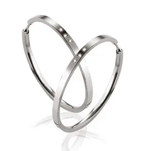 0508-08 Boccia Titanium Earrings