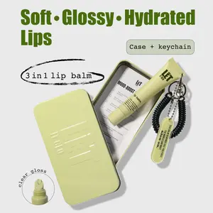 Let it glo Hydrating Mini Lip Care Gift Set with Hydrating Formula for Travel or On-the-Go Use Perfect for Lip Care and Thoughtful Gifts Moisturizing Moisturizing