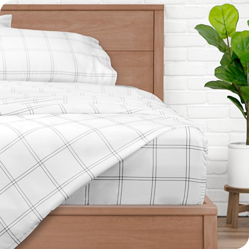 Bare Home Printed Microfiber Sheet Set