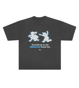 Living Product Metaverse Tee Black