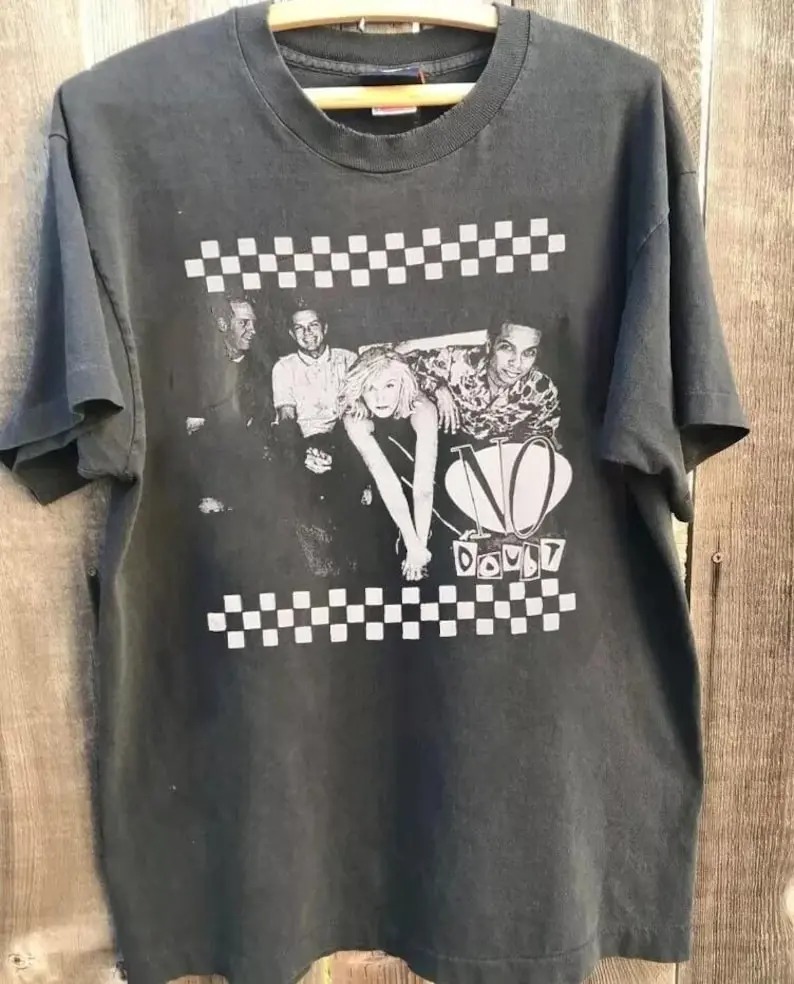 No Doubt Shirt, Charcoal Unisex T-shirt S-5XL Gift